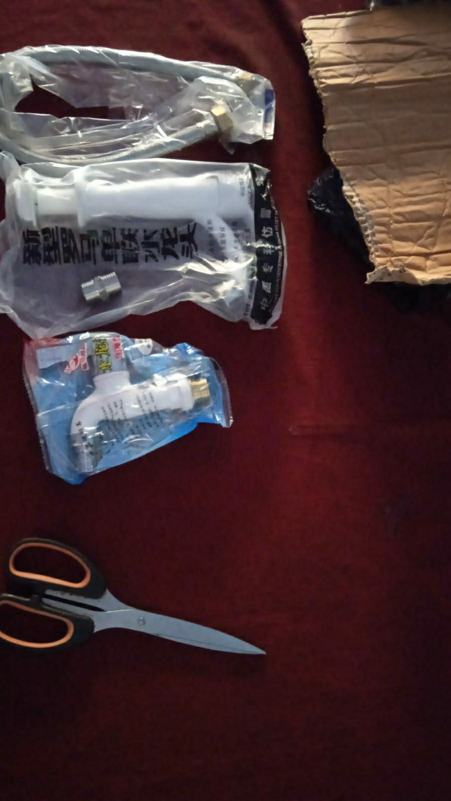 Double Naple Bahan Stainless Drat 1/2 Inc X 1/2 Inc Sambungan Pipa