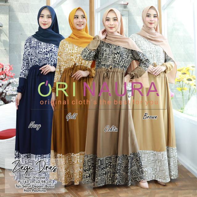 gamis viscose  ori naura