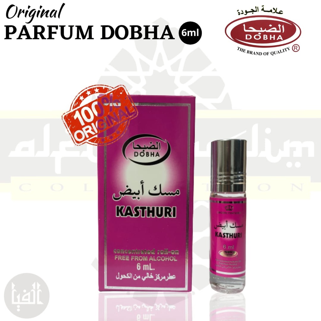 Dobha Ambeer Rose Parfum Minyak Wangi Non Alkohol 6ml Roll On
