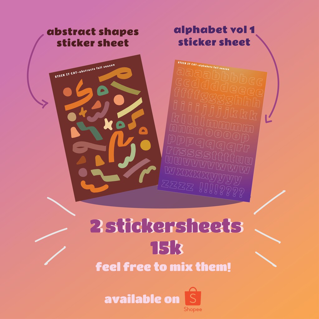 

Stickersheet bundle