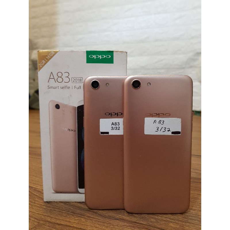 OPPO A83 RAM 3 ROM 32 GB MULUS PERFECT SECOND ORIGINAL