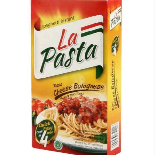 La pasta spaghetti instant box