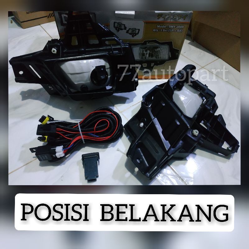 Lampu kabut foglamp innova 2008 2009 2010 2011 set