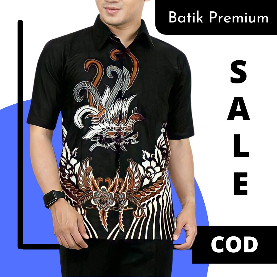 Harga Pabrik Batik Pria Lengan Pendek Modern Hem Batik Remaja Distro Pekalongan Murah Premium Terbaru M L Xl Xxl nBMw0LGfozjk3dW