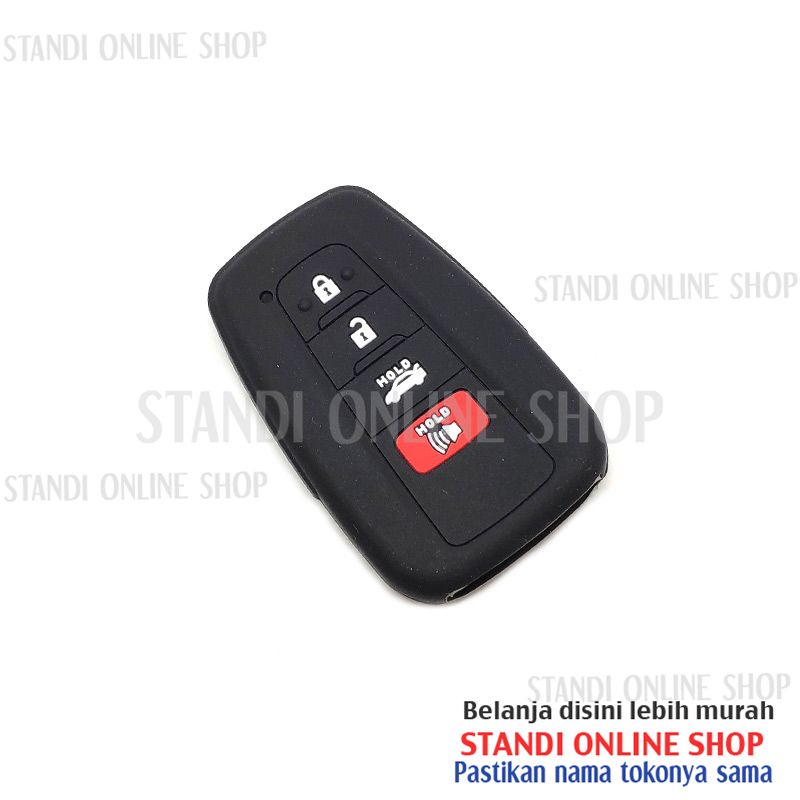 Sarung Kunci Silikon Remote Cover Keyshirt Toyota All New Corolla Cross