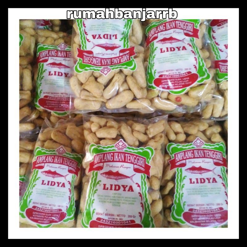 [BAYAR DI TEMPAT] AMPLANG LIDYA 200 GRAM