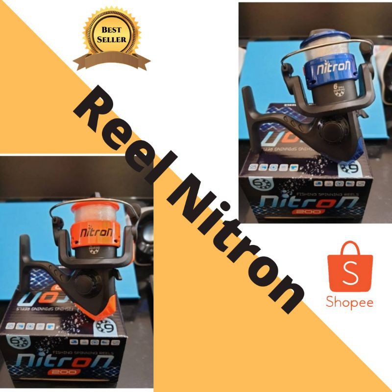 Rill Nitron Terbaik || Reel Nitron Murah || Kerekan Pancing Nitron 200