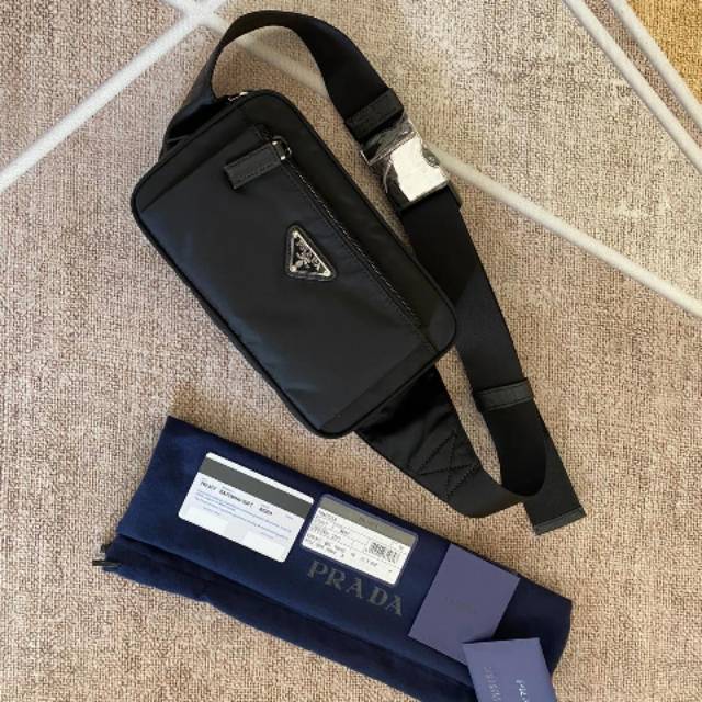 Nylon Belt Bag PRADA-BLACK
