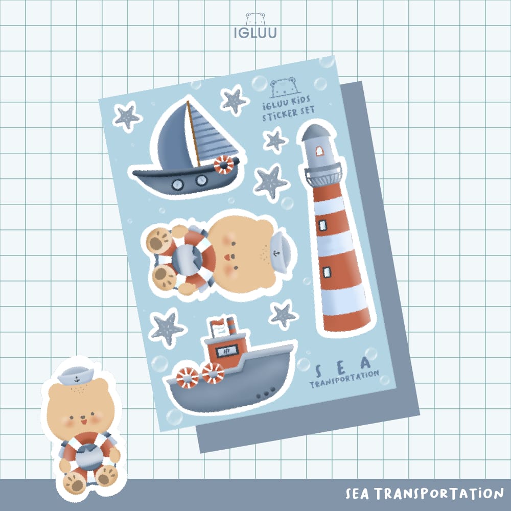 

IGLUU Sticker Sea SC0203