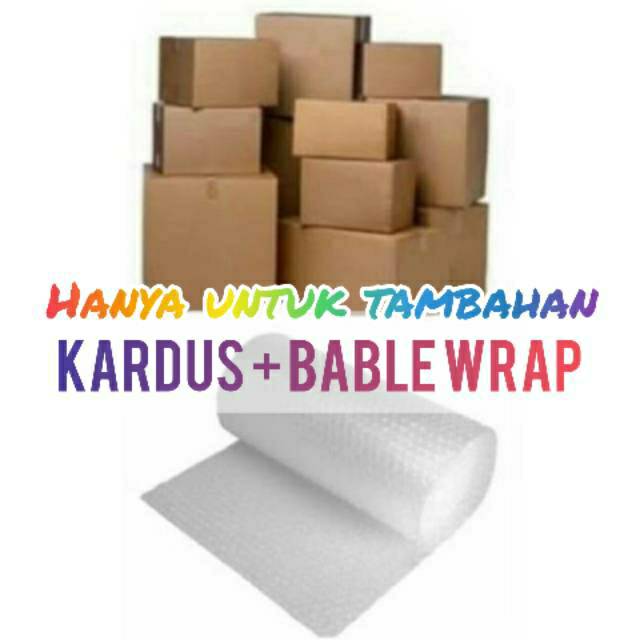 

HARAP MASUKAN KARDUS + BABLE WRAP (UNTUK TQMBAHAN PACKINGAN)