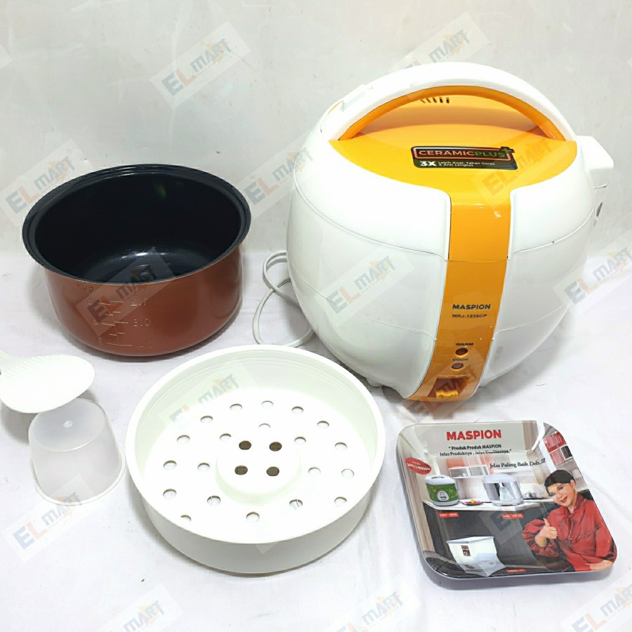 Maspion Rice Cooker / Magic com mini Maspion MRJ 1239 - 1,2 Liter