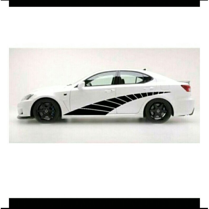 stiker mobil baru sedan baleno camry city vios corolla civic accord soluna sirion agya ayla jazz bri