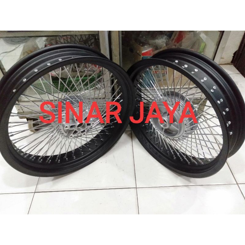 velg jari custom 250 300 350 450 17 atau 18 japstyle benelli pe phantom 250 dll bisa request