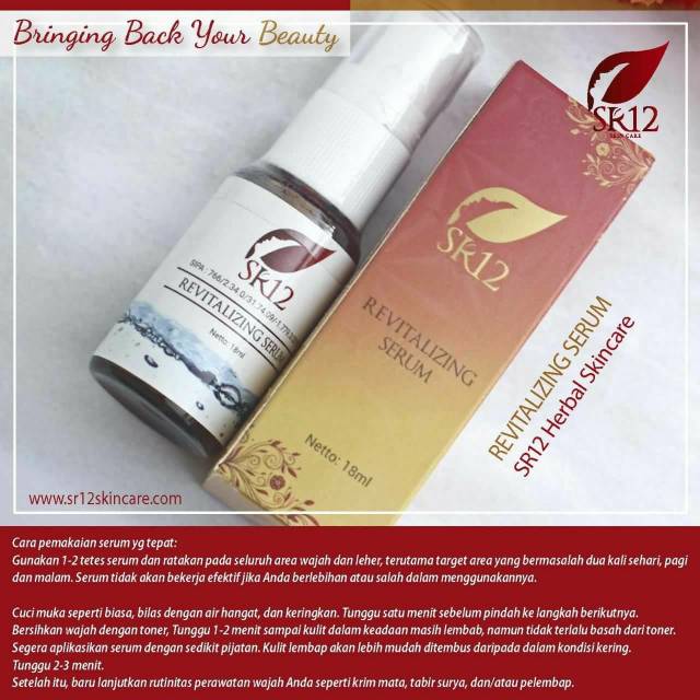 Revitalizing serum/Ampuh atasi mata panda