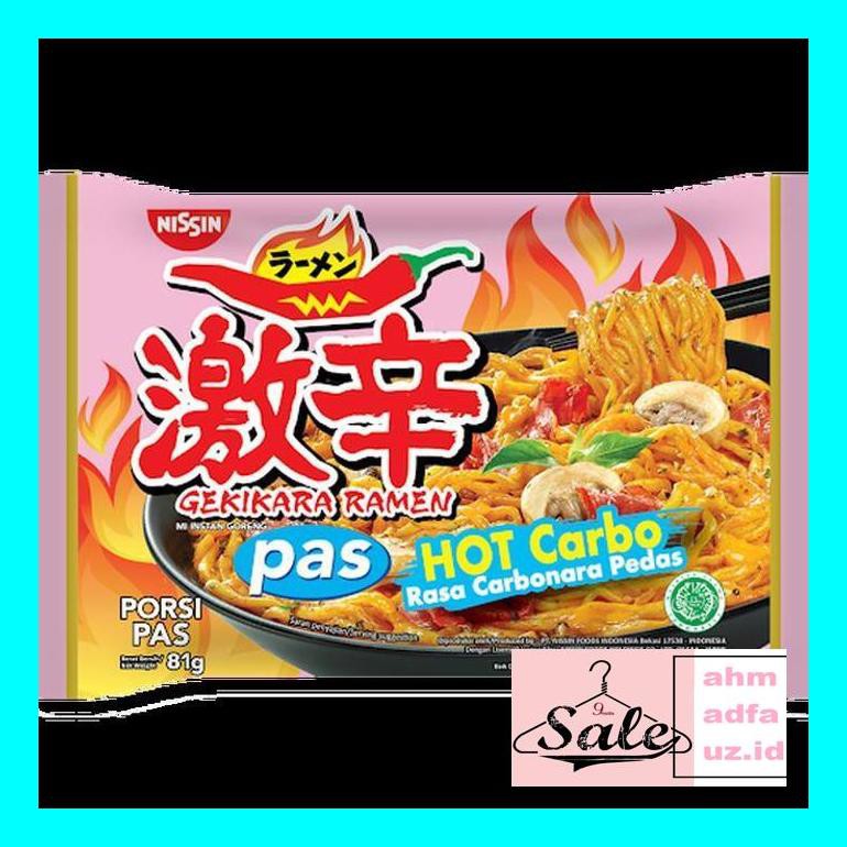 

Ah5Gils Nissin Gekikara Ramen Hot Carbo Rasa Carbonara Pedas 81 Gram Fls4Ah7S