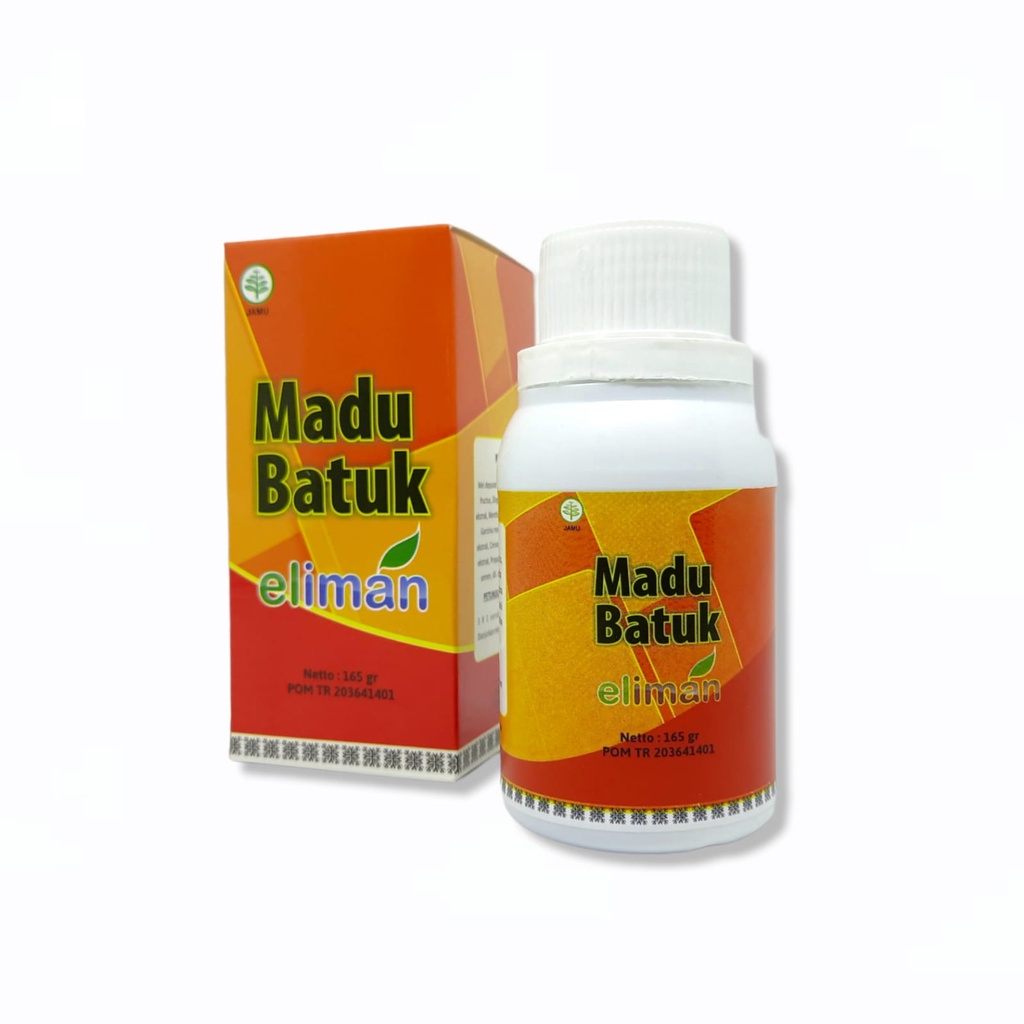 

EL IMAN Madu Atasi Batuk Dewasa Redakan Batuk Kering dan Berdahak, Flu dan Pilek 165 Gram