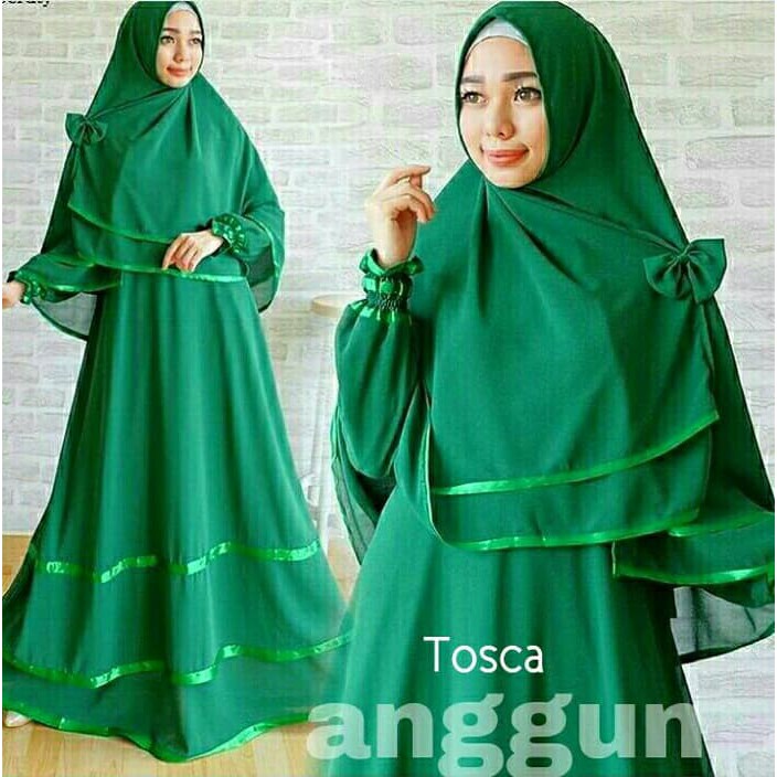 NISSA SABYAN  Gamis / Baju / Pakaian wanita muslim Anggun Syari