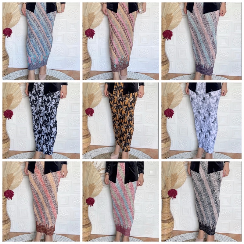 Termurah !! Rok plisket NO WIRU PRODUKSI SENDIRI. ready / rok span / rok plisket / rok batik / rok kondangan-1
