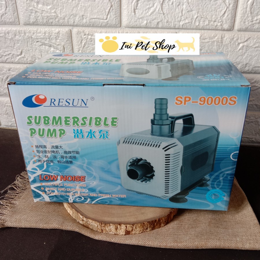 RESUN SP 9000S POMPA AIR AQUARIUM RESUN SP 9000 S