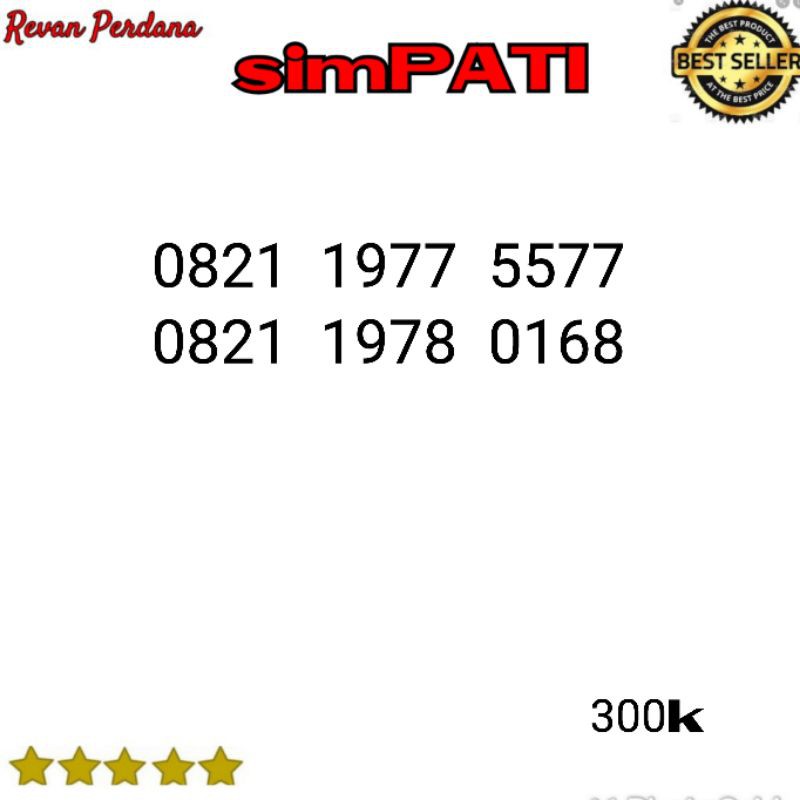 Nomer nomor cantik simPATI seri tahun 1977 urut tangga 131415 rv01