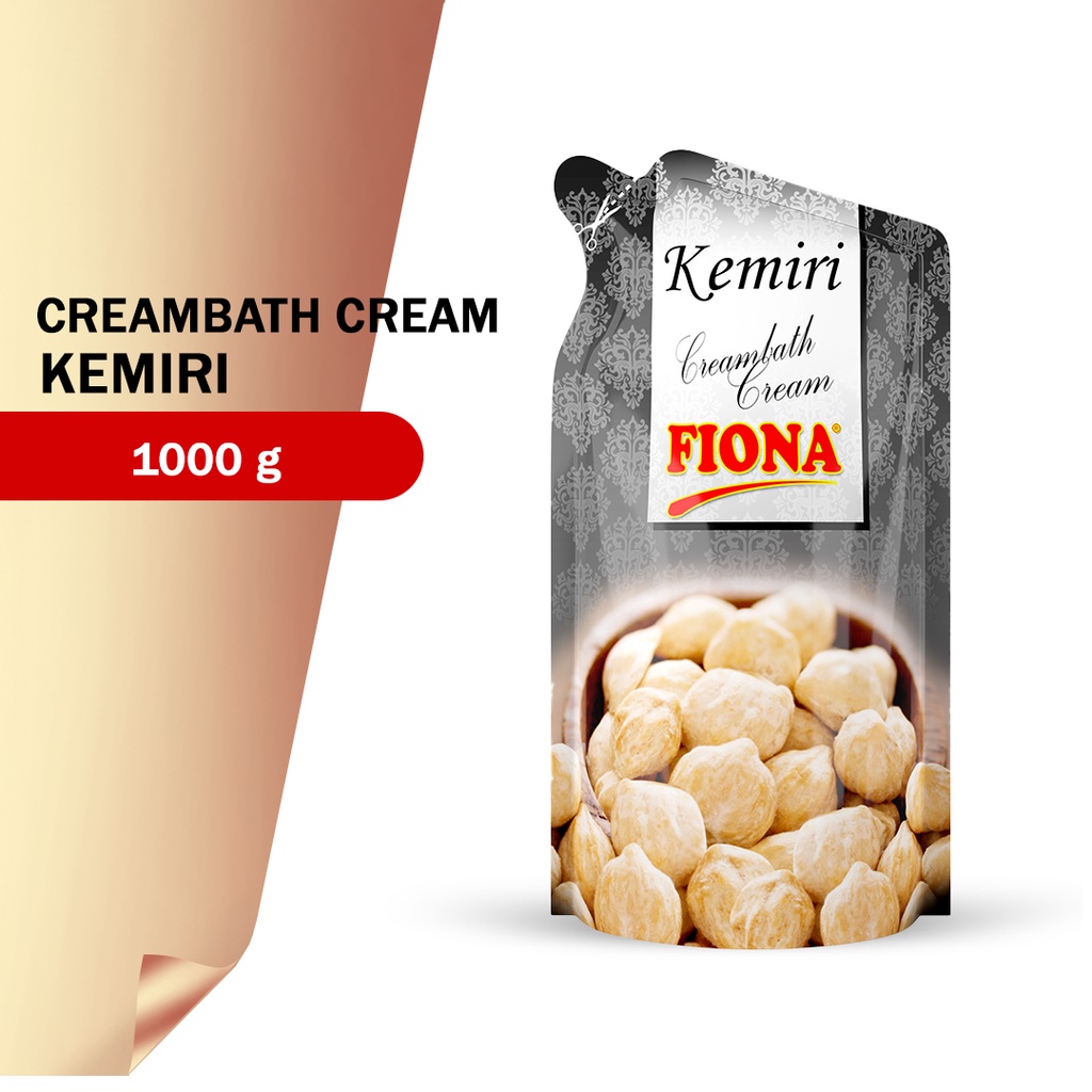Fiona Creambath Kemiri 1kg - Perawatan Untuk Rambut Rontok Bercabang dan Kering