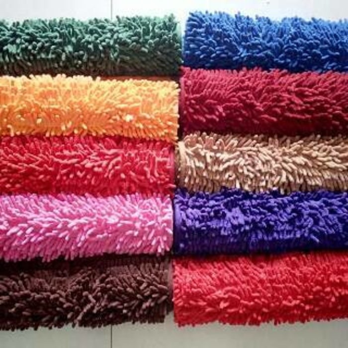 Sale Keset Kaki Cendol U002F Keset Cendol Mikrofiber Premium Quality - Ungu Muda Murah Murah