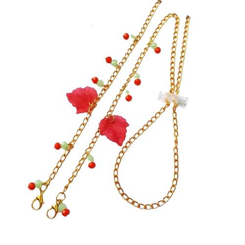 PGX Strap Masker - Tali Masker - Kalung Masker Mute Kristal Kaca Berkilau Aksesoris Fashion A160