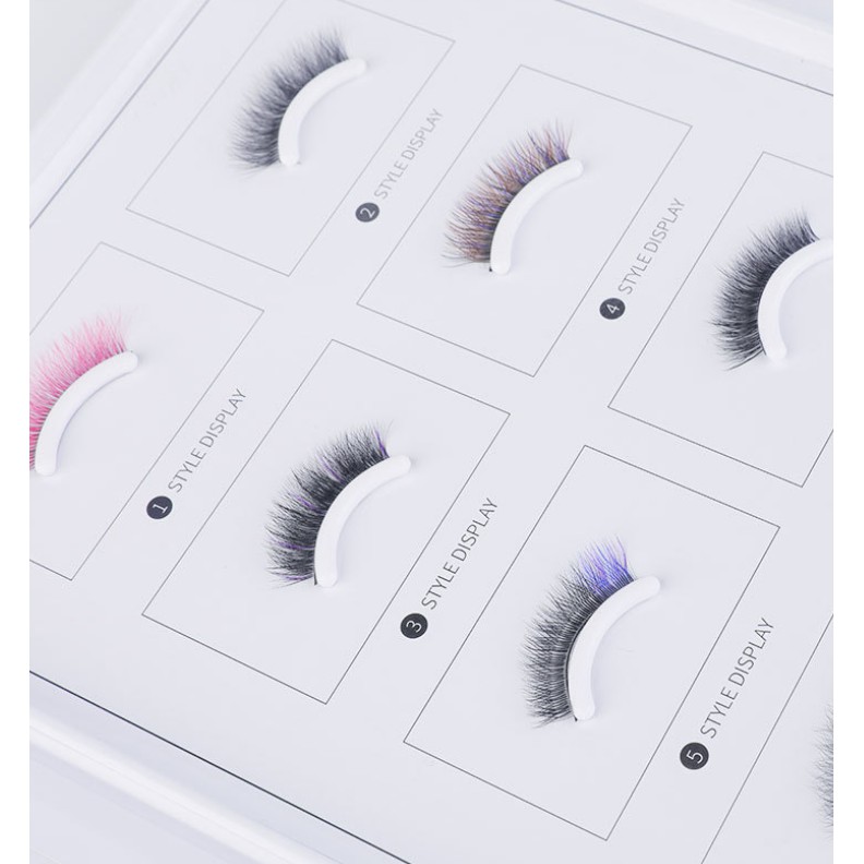 Album Catalog Katalog Display Eyelash Extension INCLUDE 5 pasang silicon Pajangan Bulumata Showcase