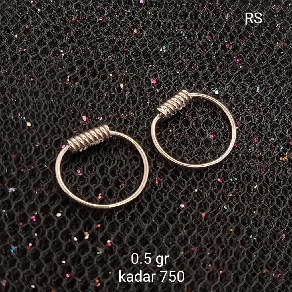 Anting HITS Anting Emas 17 K - 0.5gr Kadar 750 - 2887