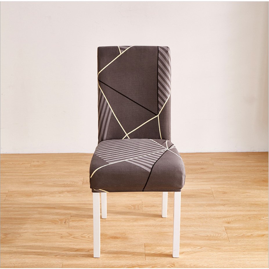 ETFELICEL Elastic Chair Cover Shabby / Penutup Alas Sarung Kursi Elastis Tebal Motif Bunga Abstrak