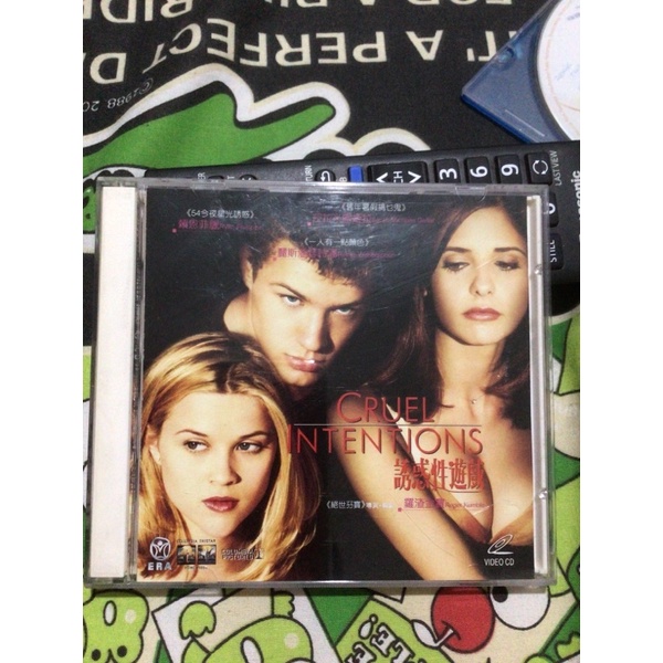 CRUEL INTENTIONS VCD FILM REESE WITHERSPOON SARAH MICHELLE GELLAR RYAN PHILLIPPE AMERICAN MOVIE
