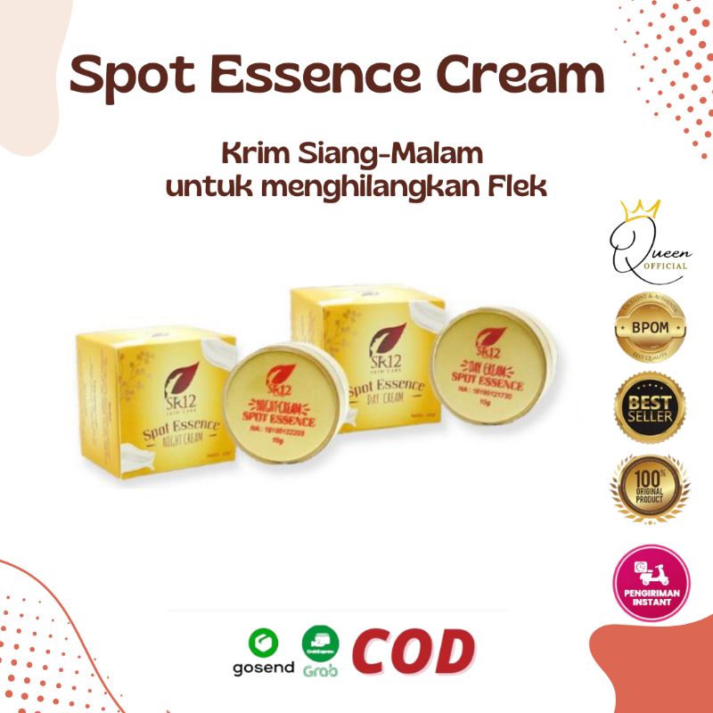 (COD)SPOT ESSENCE SR12 - MENGHILANGKAN FLEK HITAM DIWAJAH - KRIM WAJAH/ KRIM PEMUTIH BPOM/ PENGHILANG FLEK WAJAH/ WHITENING CREAM