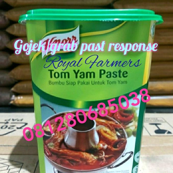 

TERBARU KNORR. TOM YAM PASTE - 1,5 KG BUMBU & BAHAN MASAKAN MAKANAN & MINUMAN