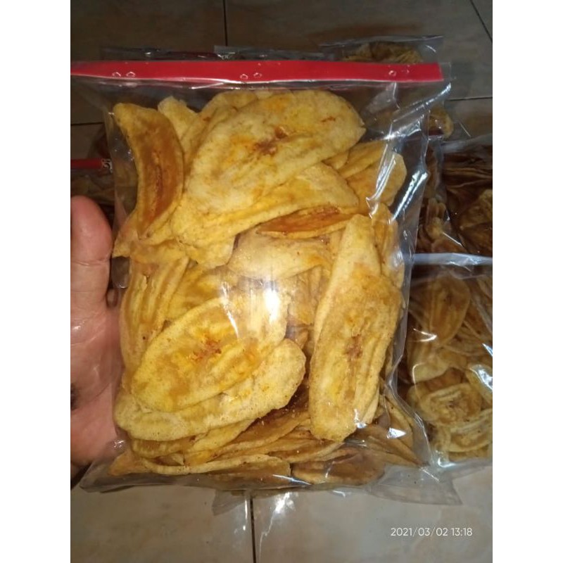 

keripik pisang kapas 200 gr