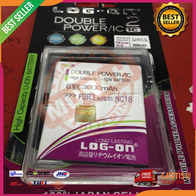Acc Hp Baterai Nexcom Nc18 3000Mah Double Power Log On