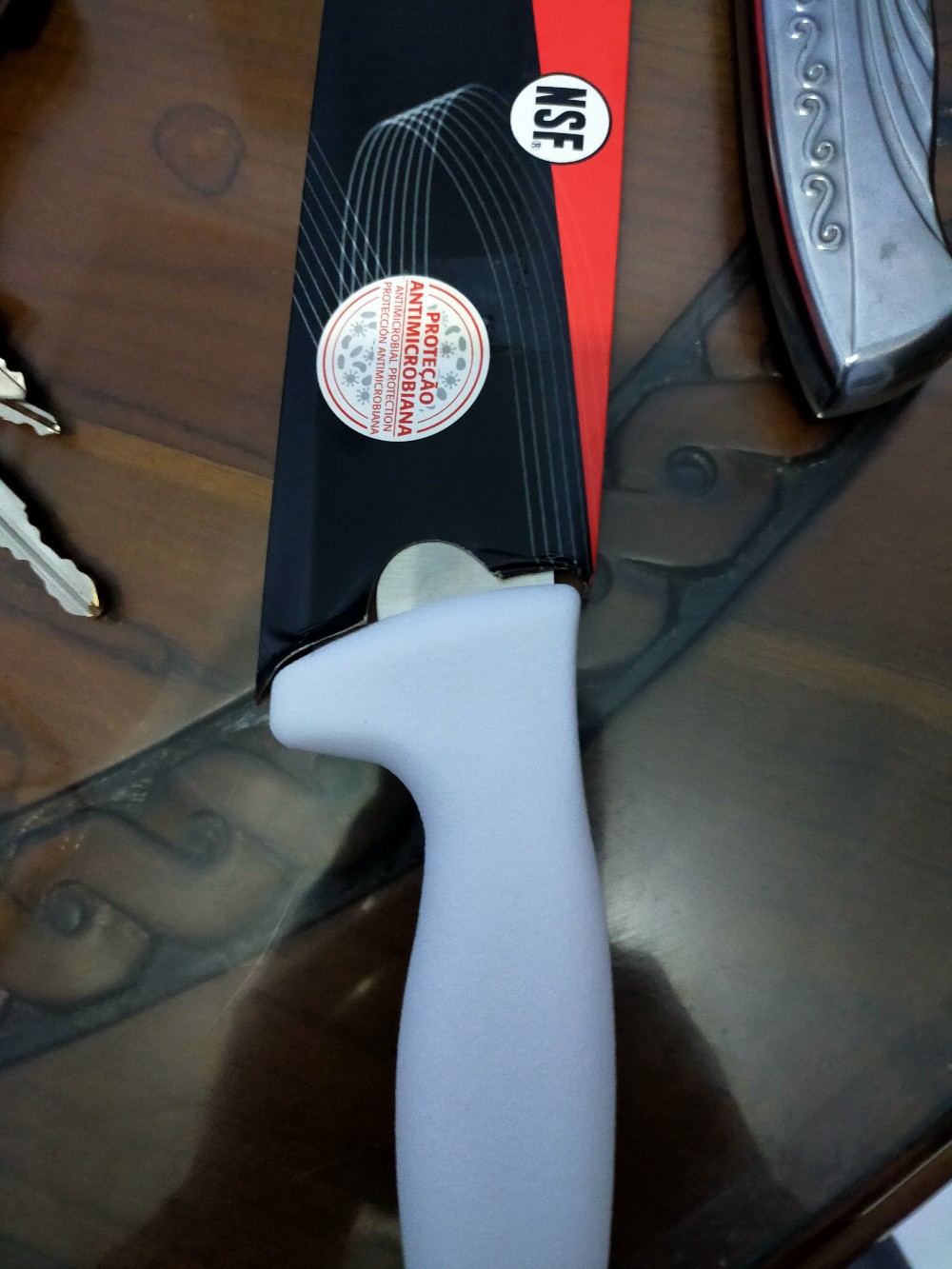 Full Stainless Pisau Dapur 5inch Utility Knife Tebal Full Stainless