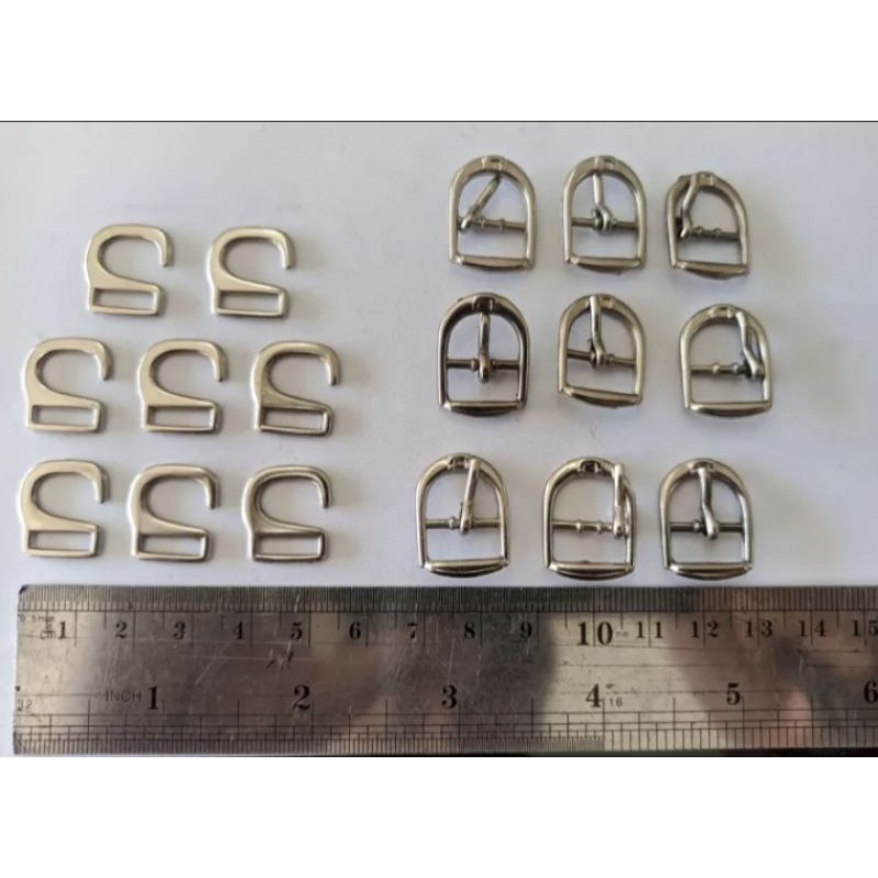 Aksesoris Sepatu Sandal Wanita Gesper Sepatu Sandal  1,2 cm  Gesper Tusuk Gesper Kait