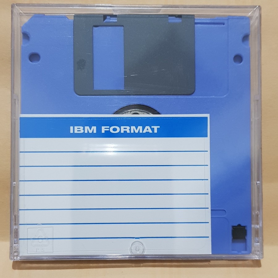 Disket Verbatim single pack IBM Formated original