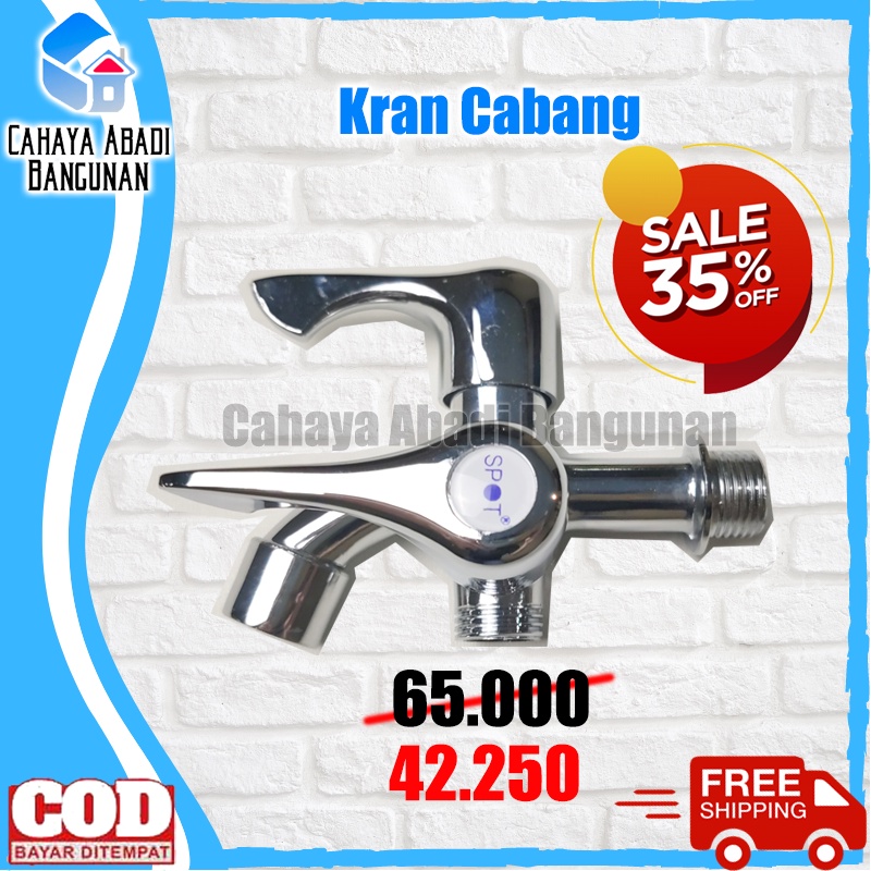 Keran Kran Double / Keran Kran Shower Kamar Mandi / Keran Kran Cabang