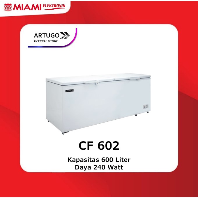 ARTUGO Chest Freezer CF 602 / CF602 - 600 Liter