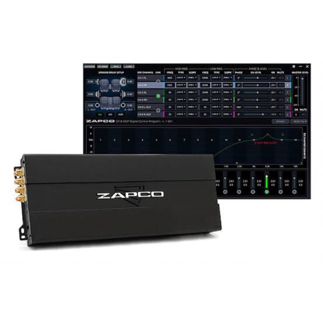 Zapco ST-6X DSP Amplifier with DSP 6ch