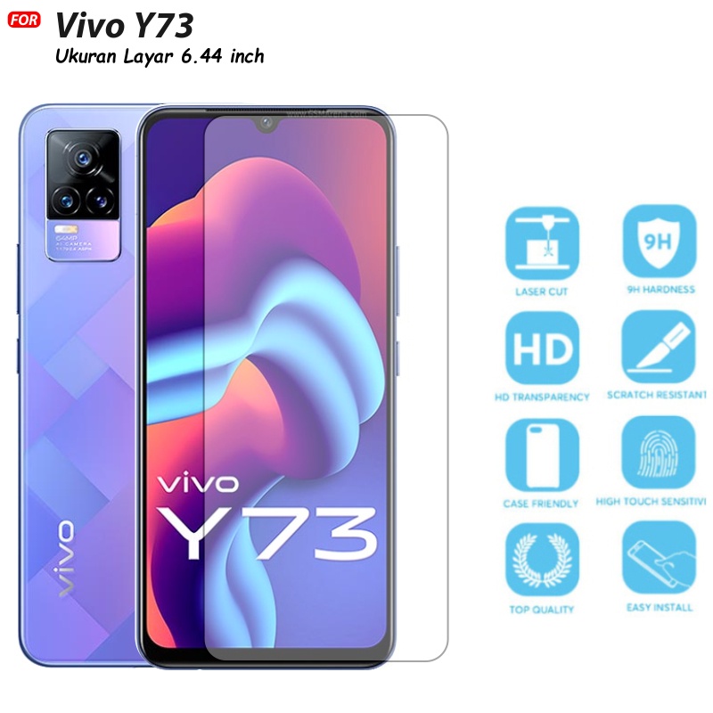 Tempered Glass Vivo Y73 - Anti Gores Kaca Premium Quality