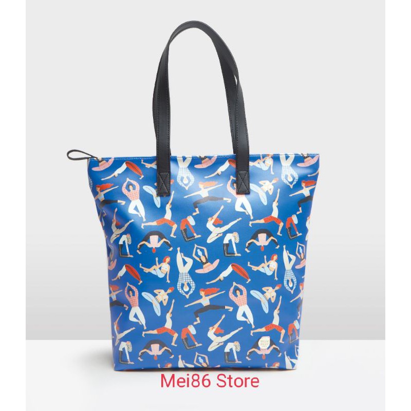 Brunbrun Loriata Tas Tote Wanita