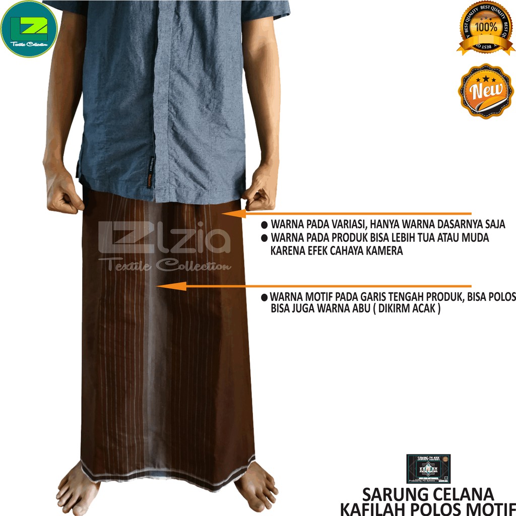 SARUNG CELANA DEWASA SAMPAI JUMBO MOTIF POLOS GARIS KAFILAH