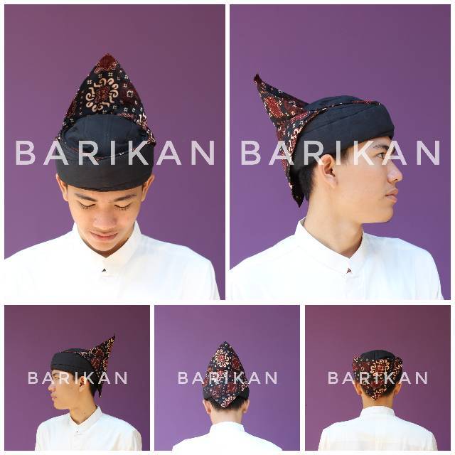 Blangkon Iket - Totopong Batik Badui - Sunda Padjajaran Siliwangi