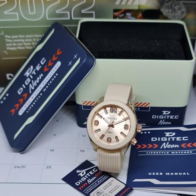 Jam tangan wanita Digitec Neon BDN 9110 Original Digitec 9110 Analog