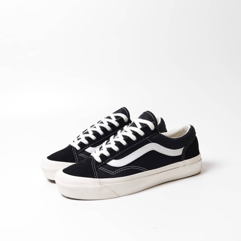 SEPATU VANS OLD SKOOL LX STYLE 36 BLACK WHITE QUALITY PK 1:1 (waffle HF)