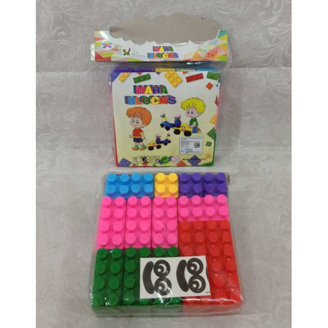 Mainan anak blocks - haha blocks