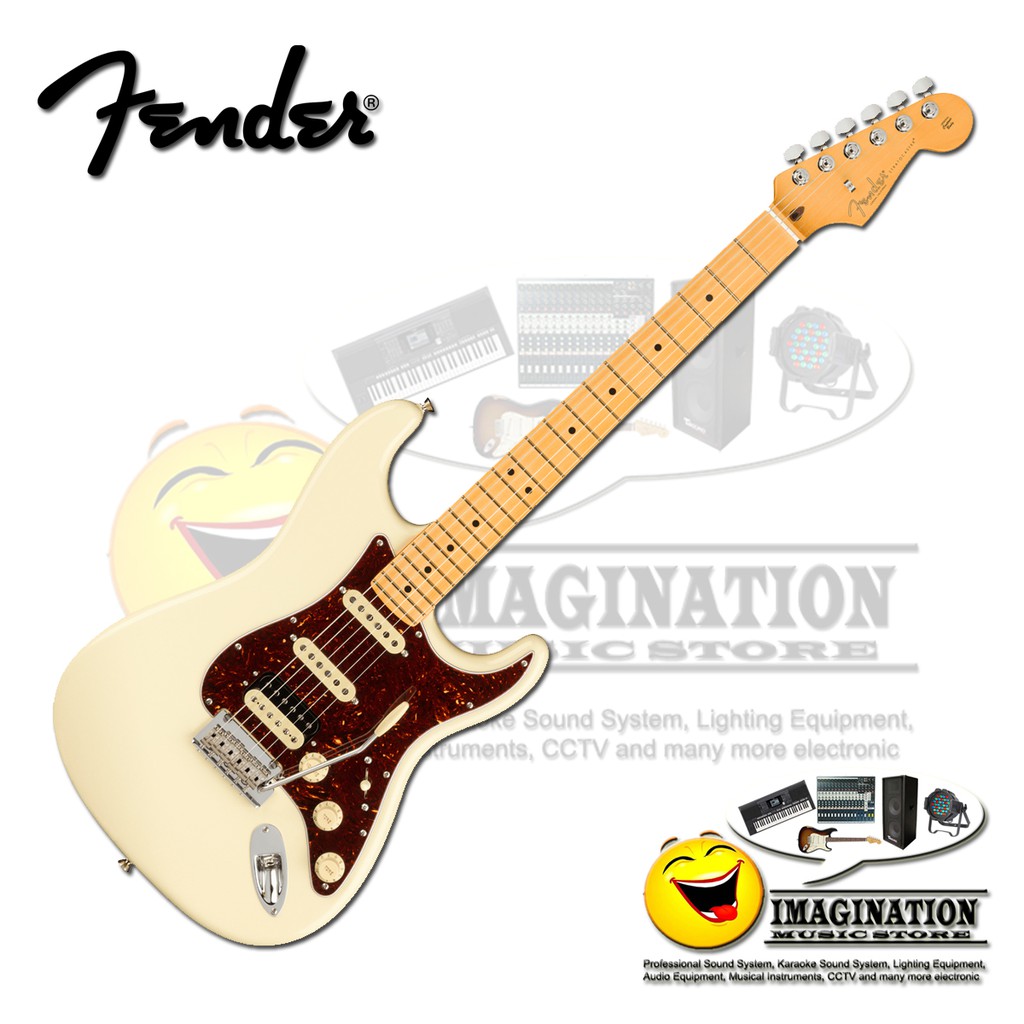 Fender American Professional II Stratocaster HSS - Olympic White with Maple Fingerboard