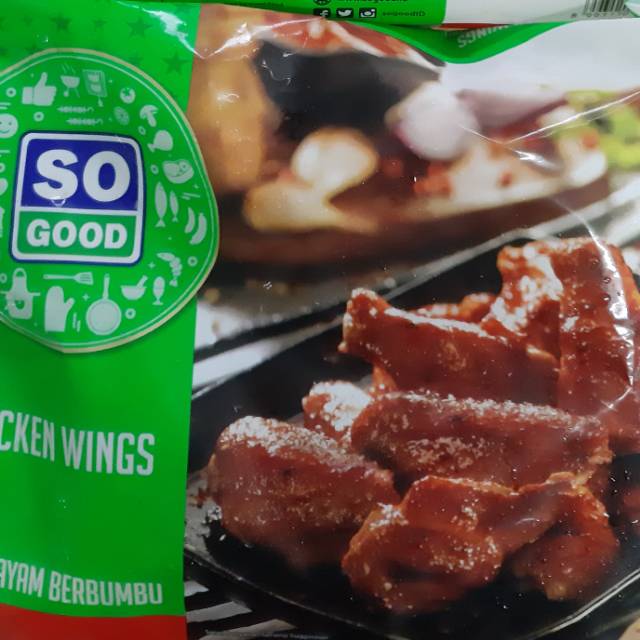 

So good spicy wings 400gr